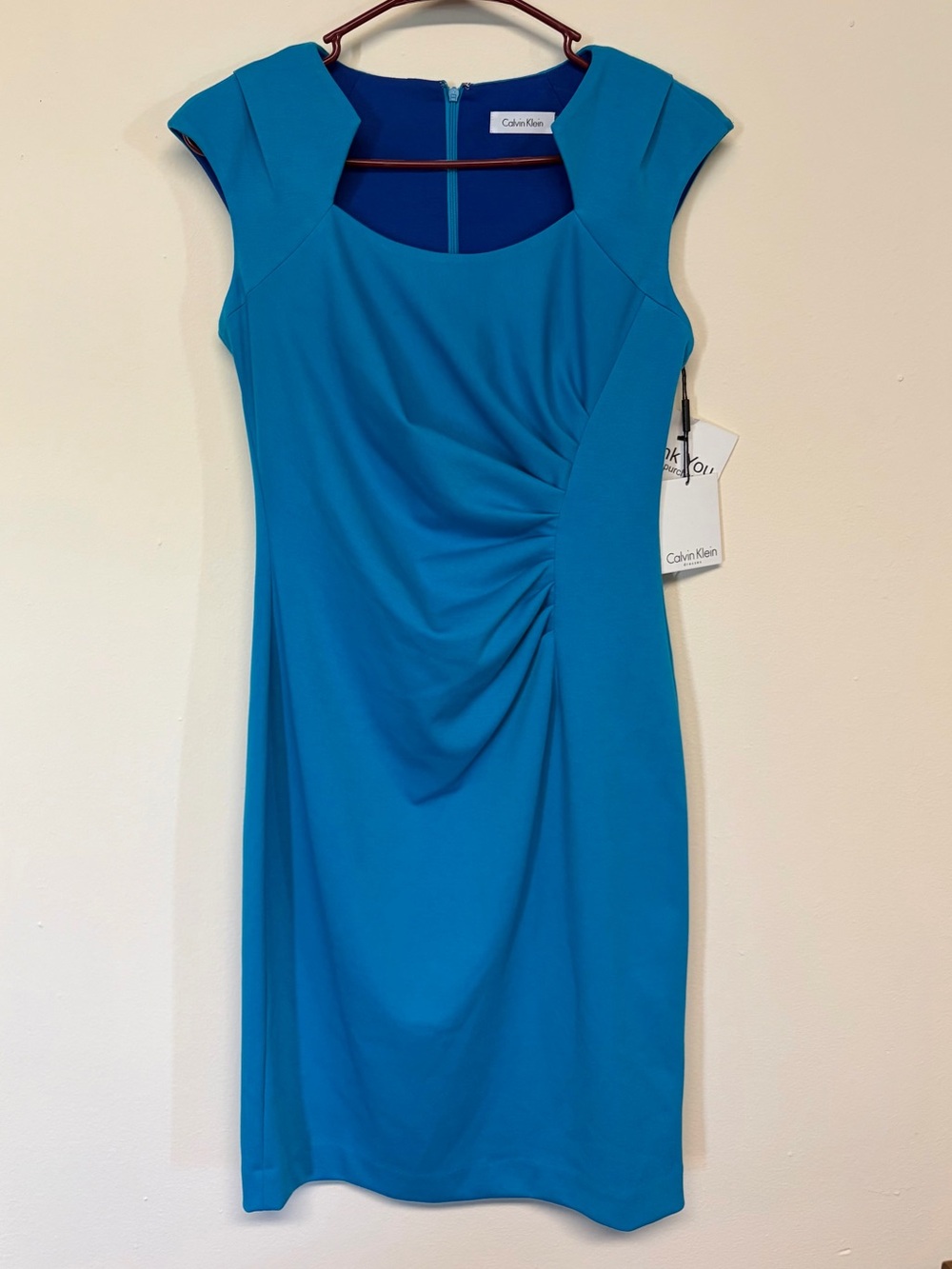 Calvin Klein Ruched Dress